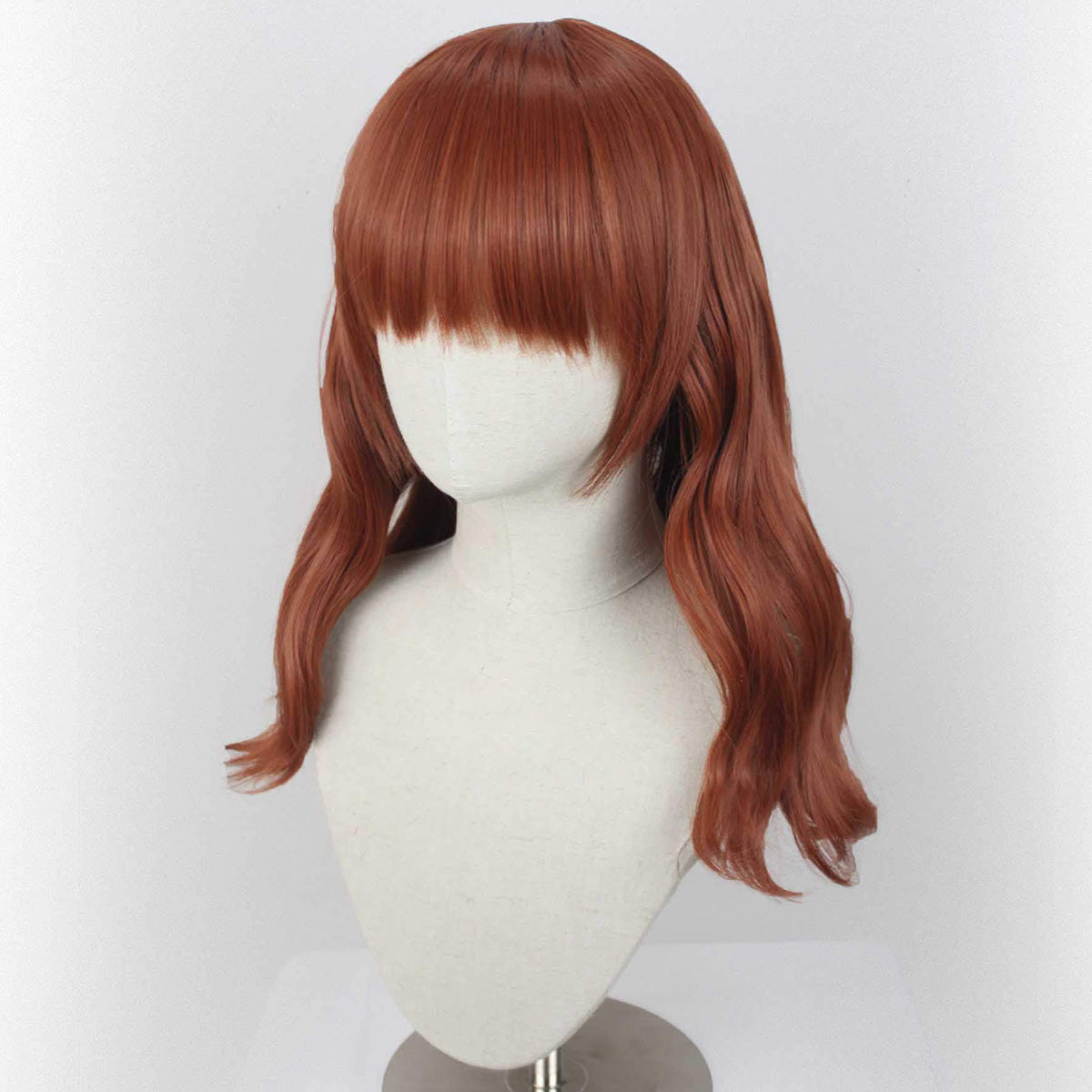 Cruella 2021 Movie Estella Orange Red Cosplay Wig