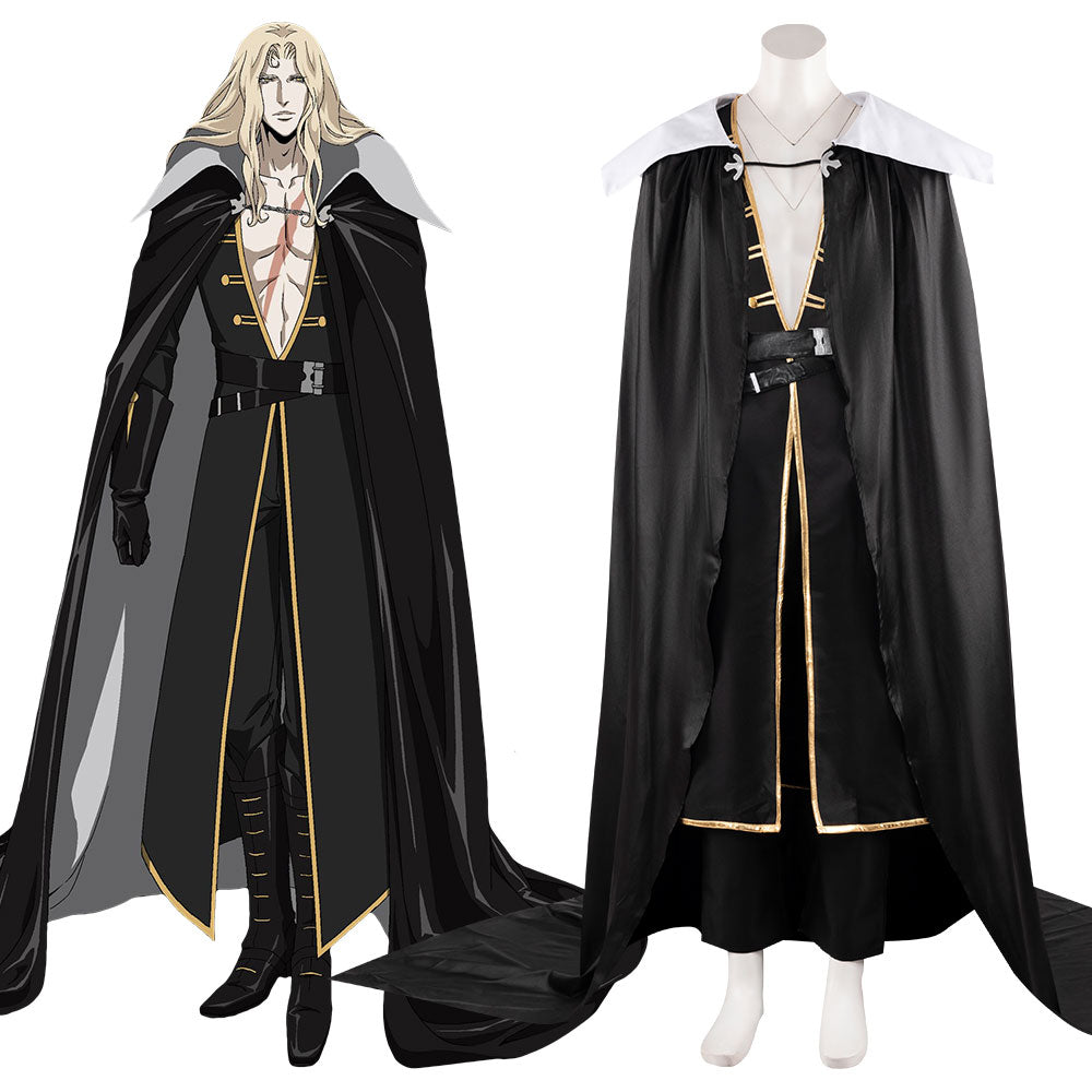 Castlevania Season 4 2021 Anime Alucard Cosplay Costume