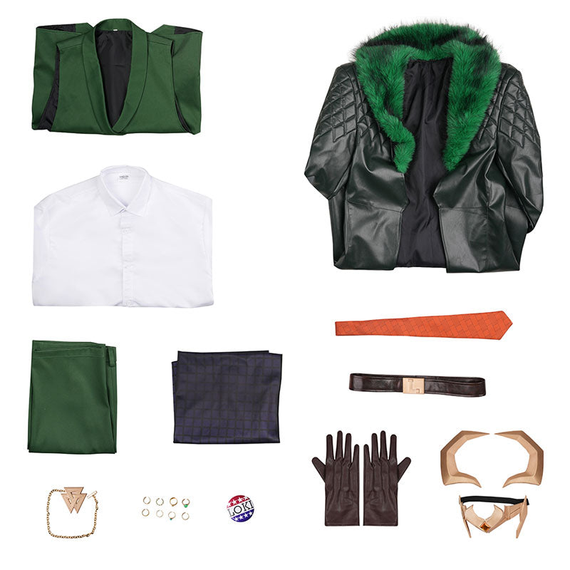 Marvel Rivals Loki Loki Presidential Attire Cosplay Costumes
