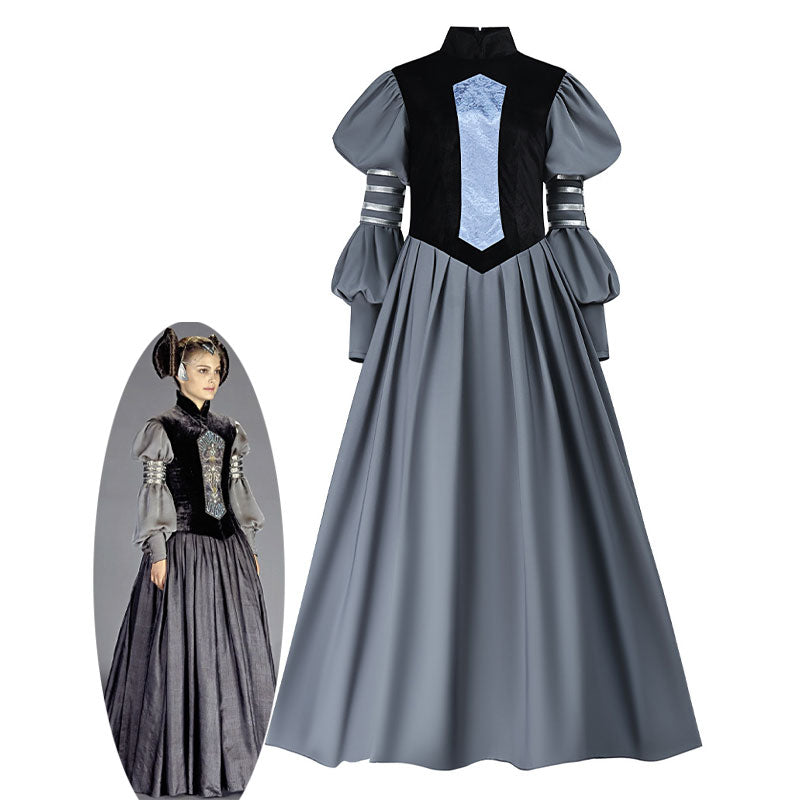 Star Wars Padme Naberrie Amidala Dress Cosplay Costume