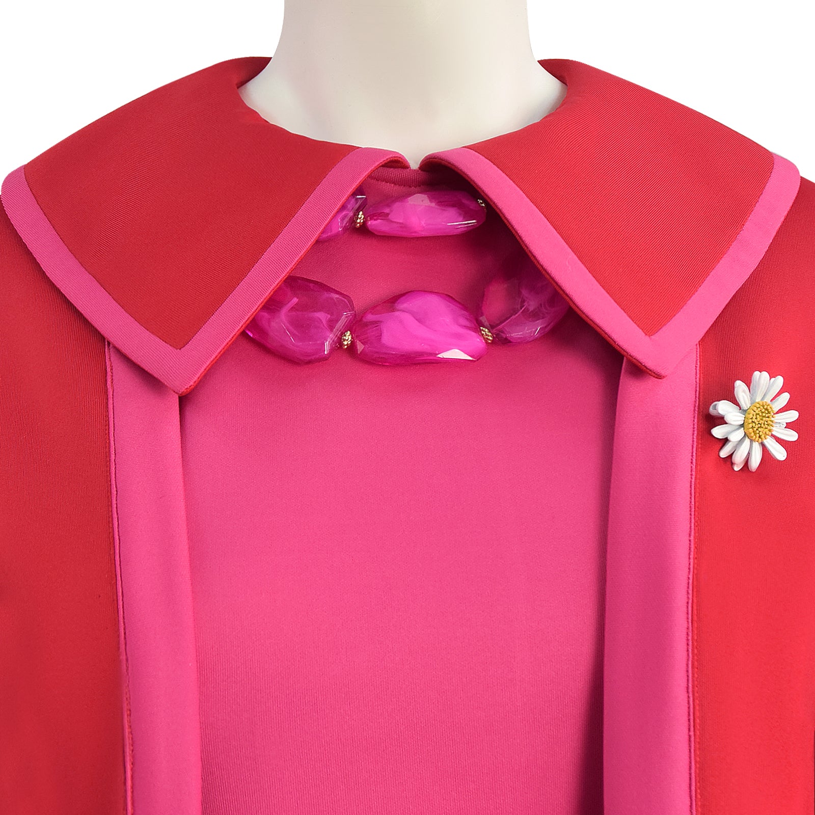 Weapons Aunt Miss Gladys Cosplay Costume Pink Halloween Outfit