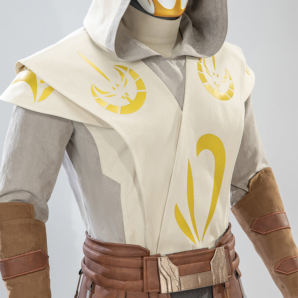 Star Wars Galaxy of Heroes Jedi Temple Guard Cosplay Costume Deluxe Suit