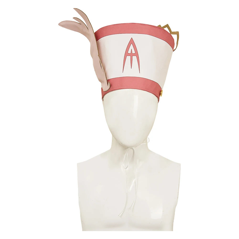 Hazbin Hotel Abel White Cosplay Costume Adult Halloween Suit