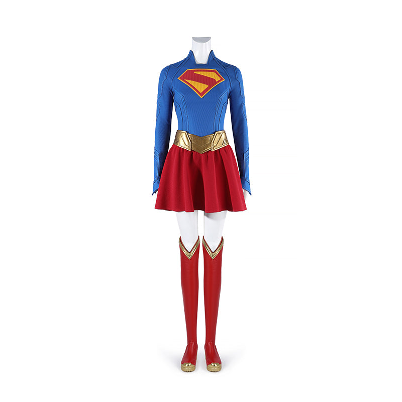 2026 Superhero Legacy Girl of Steel Supergirl Cosplay Costume Kara Zor-El Outfit