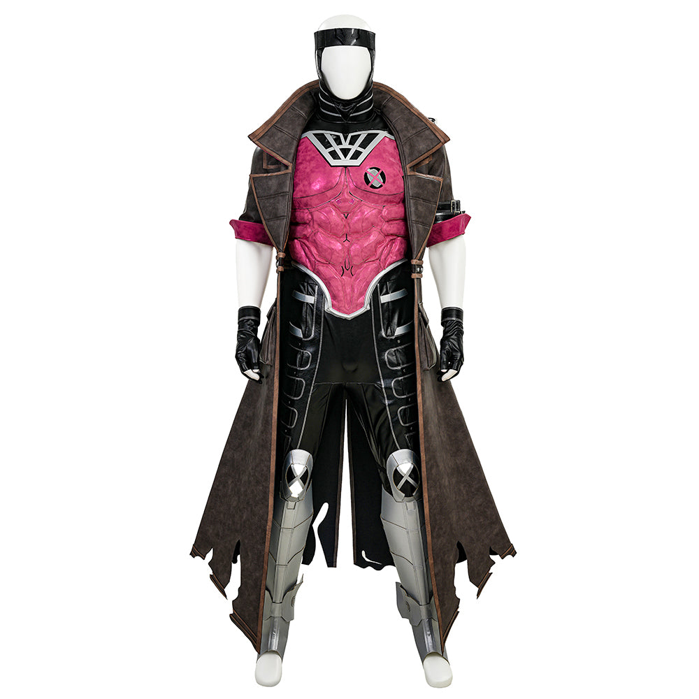 Deluxe Marvel Rivals Gambit Remy LeBeau Cosplay Costume