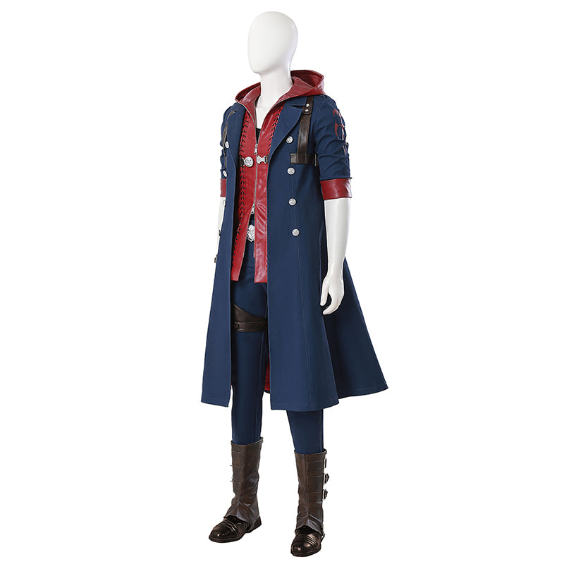 Nero Cosplay Devil May Cry 4: Nero Cosplay Costume Halloween Outfit Full Set