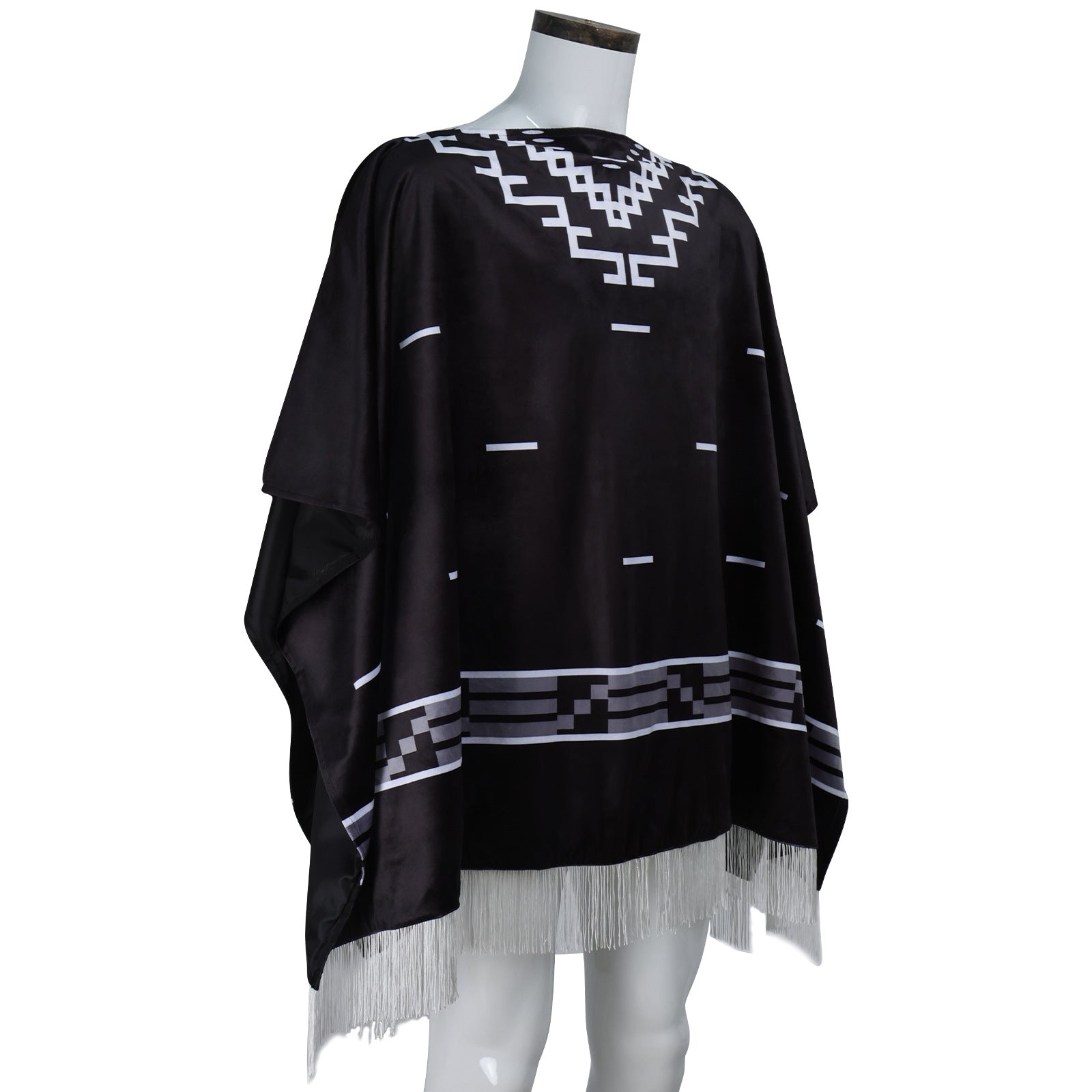 A Fistful of Dollars Clint Eastwood Cosplay Costume Black Cape With Hat