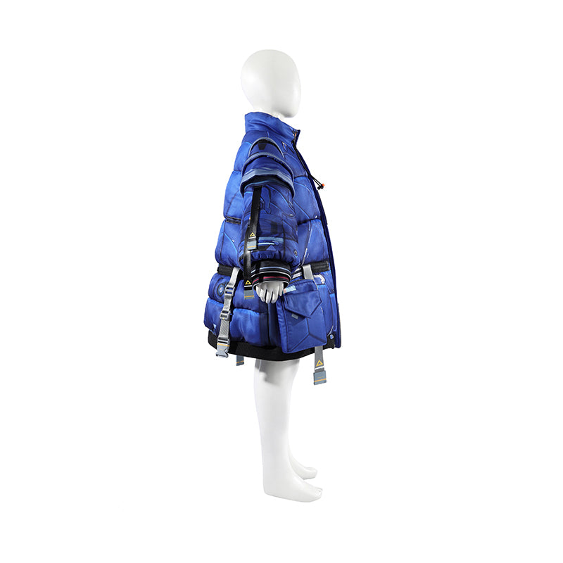 Kids Diana Cosplay Pragmata Diana Cosplay Costume Kids Padded Coat Suit
