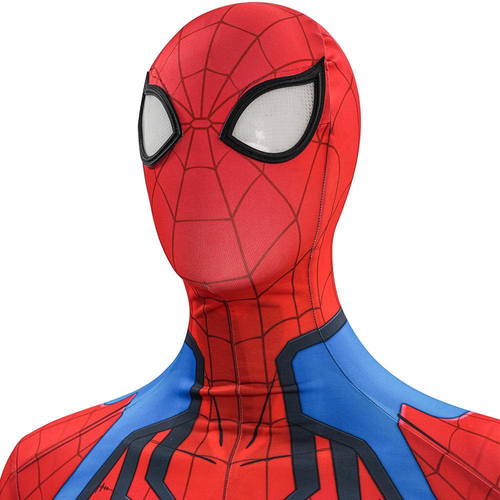 Sipderman Cosplay Costume Marvel Tokon Fighting Souls Printed Halloween Outfit