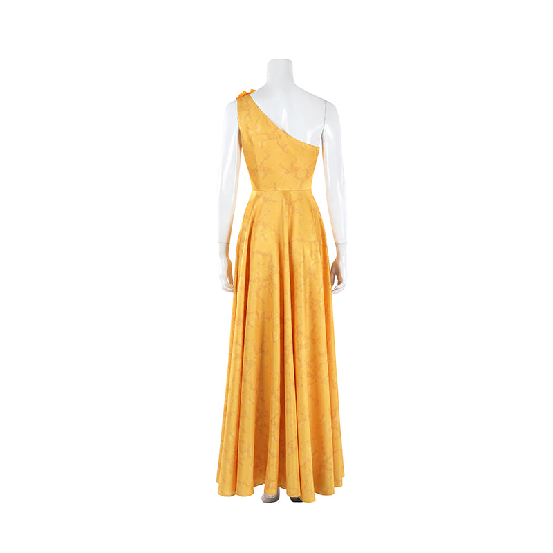 Zoo 2 Movie Judy Hopps Cosplay Costume Yellow Fancy Party Dress Suit