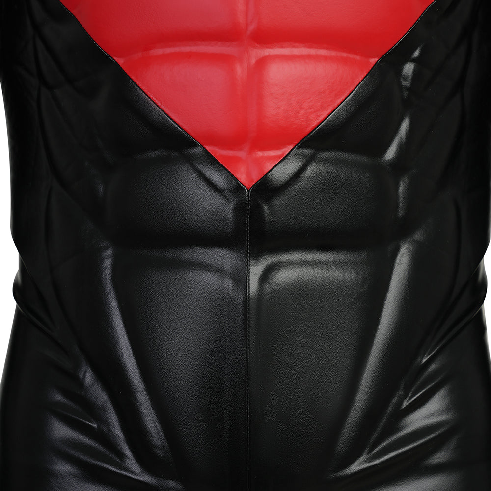 New 52 Comic Nightwing Dick Grayson Cosplay Costume Red Suit Cosplay