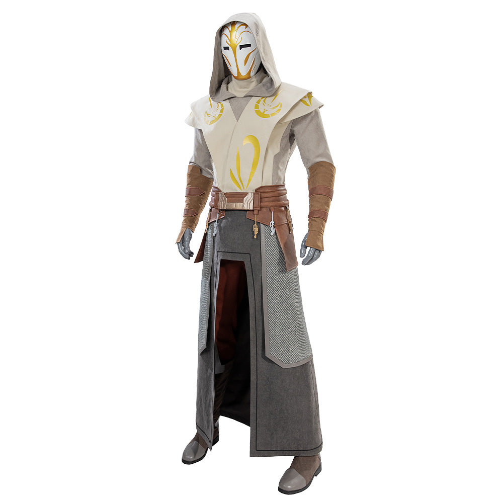 Star Wars Galaxy of Heroes Jedi Temple Guard Cosplay Costume Deluxe Suit