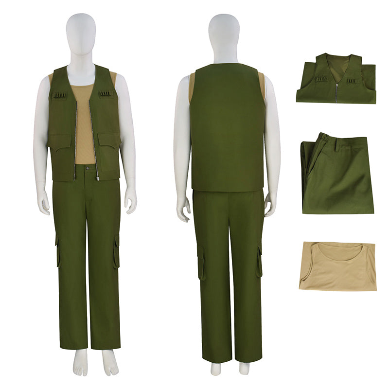 28 years later Dr. Ian Kelson Cosplay Costume Distressed Medical Outfit
