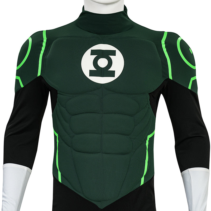Superman Lantern Green Hal Jordan Justice League Cosplay Costume Suit