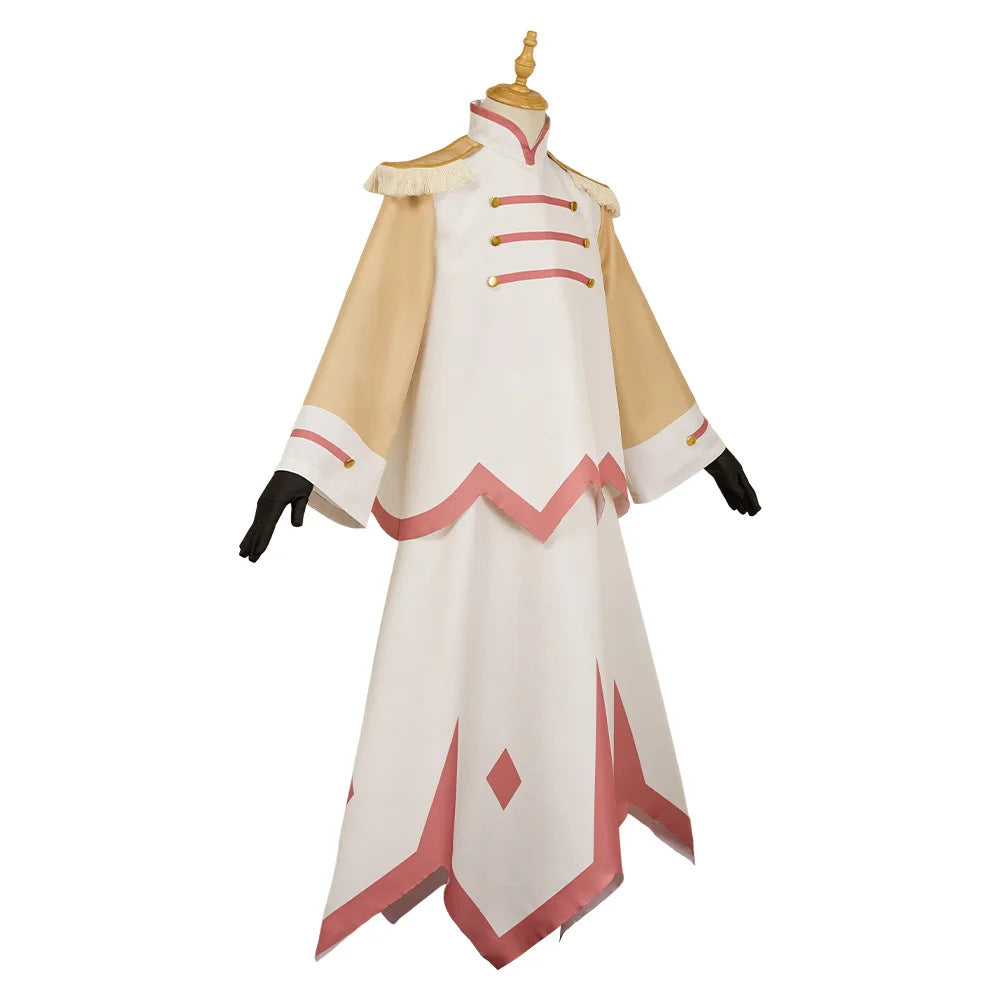 Hazbin Hotel Abel White Cosplay Costume Adult Halloween Suit
