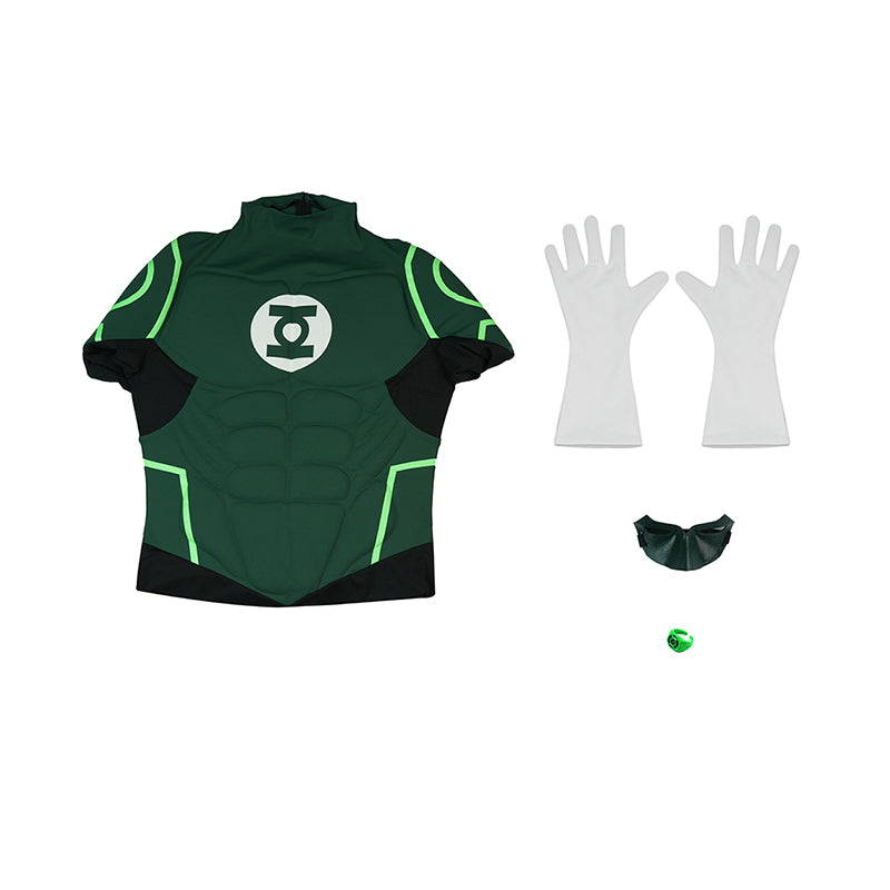 Superman Lantern Green Hal Jordan Justice League Cosplay Costume Suit