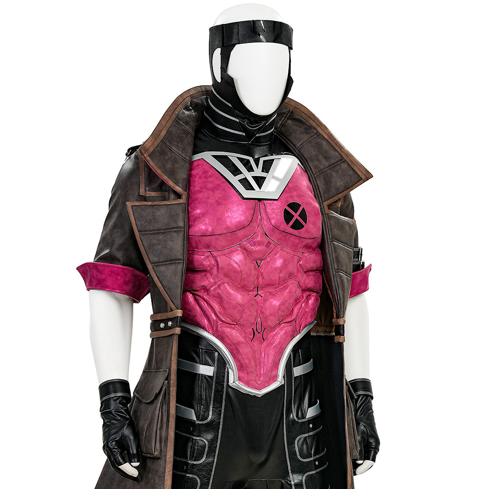 Deluxe Marvel Rivals Gambit Remy LeBeau Cosplay Costume