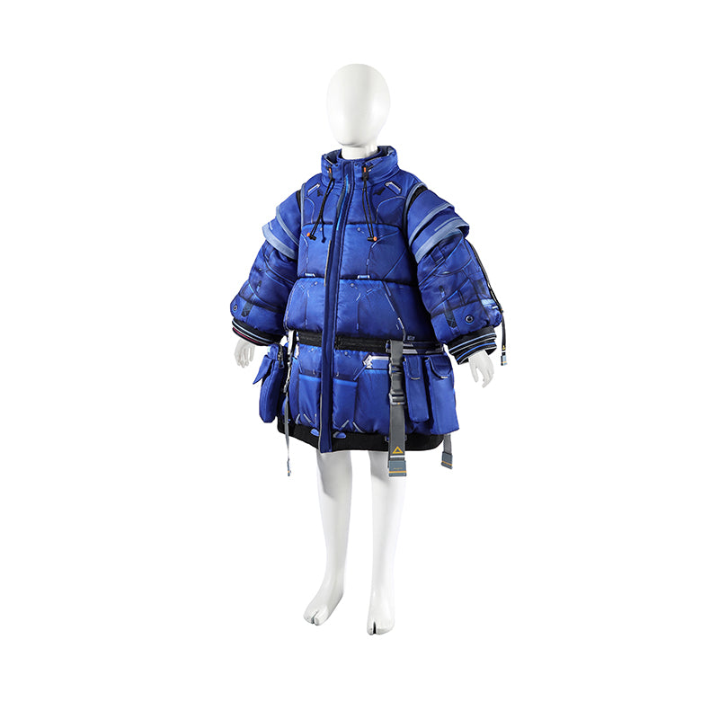Kids Diana Cosplay Pragmata Diana Cosplay Costume Kids Padded Coat Suit