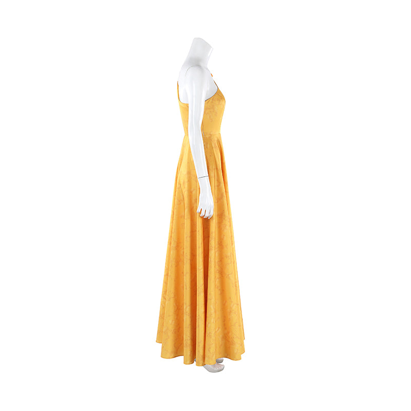 Zoo 2 Movie Judy Hopps Cosplay Costume Yellow Fancy Party Dress Suit