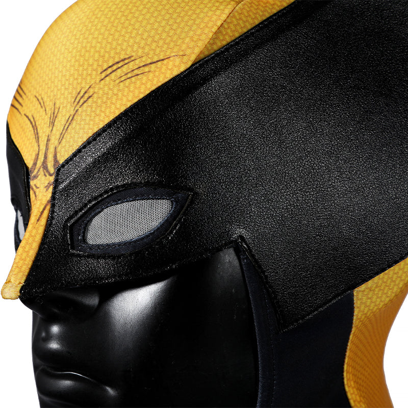 X-Men Wolverine Cosplay Costume The Brown Jumpsuit Halloween Costume