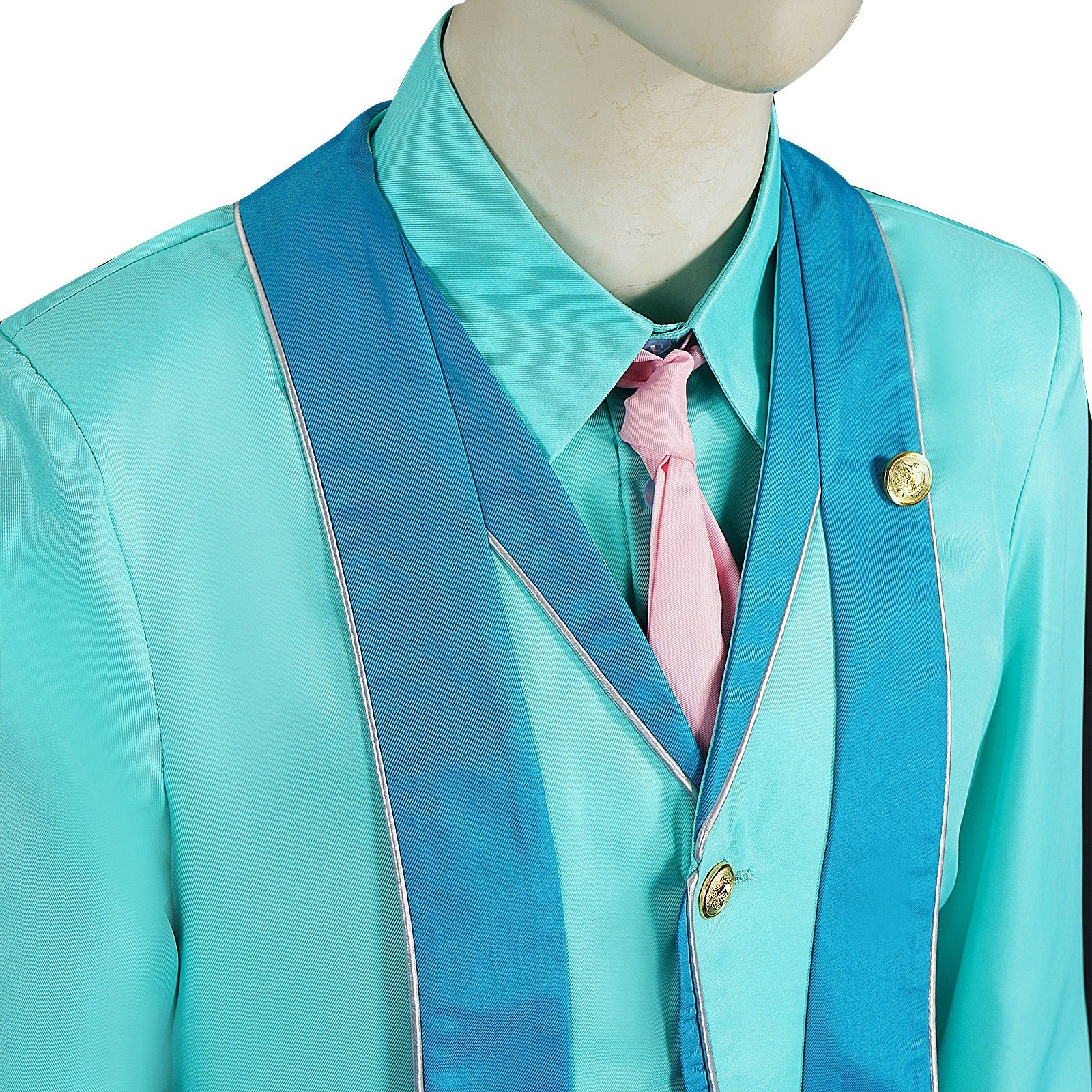 Wicked For Good Wizard Fiyero Cosplay Blue Cosplay Costume Halloween Suit