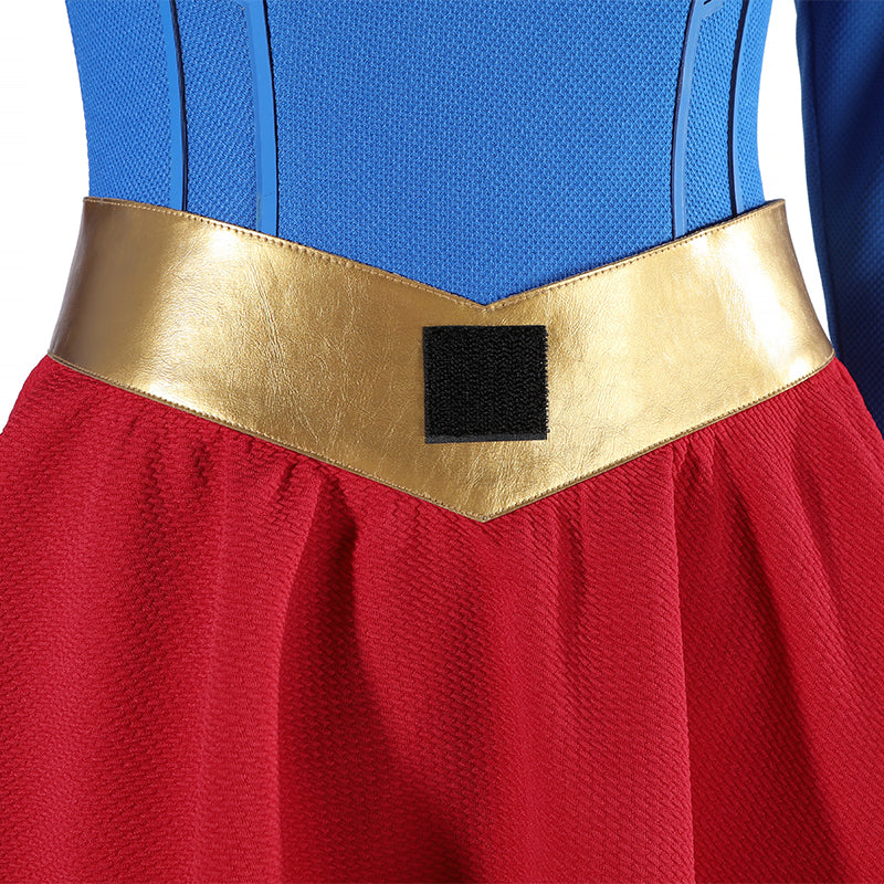 2026 Superhero Legacy Girl of Steel Supergirl Cosplay Costume Kara Zor-El Outfit