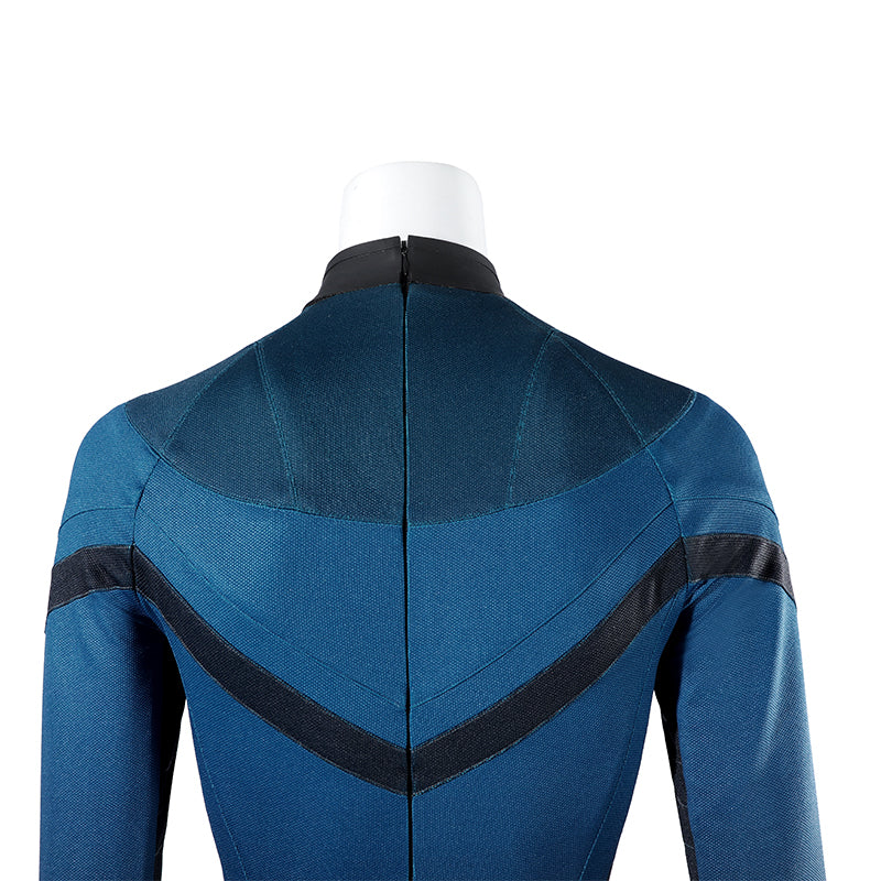 Fantastic Four 2005 Invisible Woman Cosplay Costume Susan Storm Halloween Outfit
