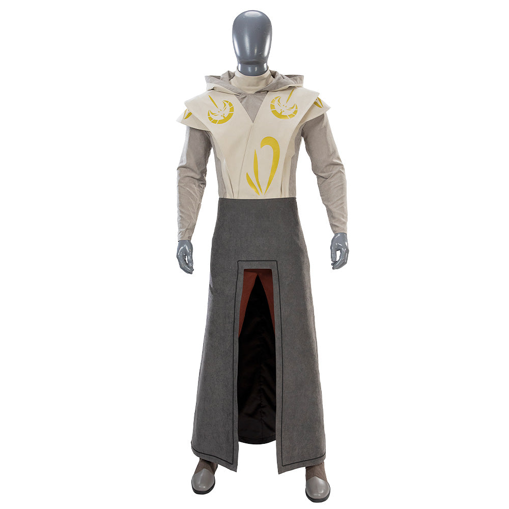 Star Wars Galaxy of Heroes Jedi Temple Guard Cosplay Costume Deluxe Suit