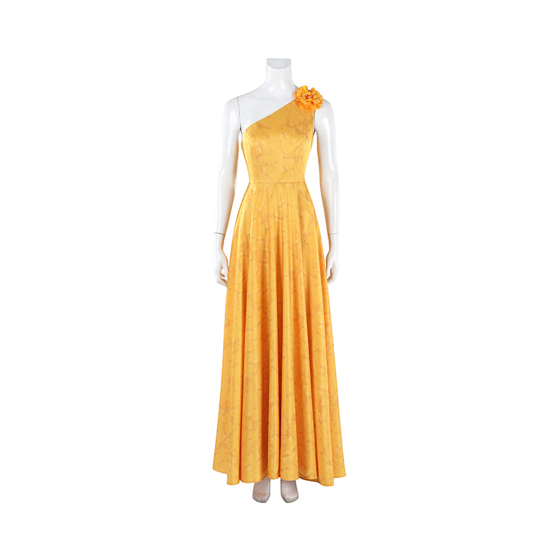 Zoo 2 Movie Judy Hopps Cosplay Costume Yellow Fancy Party Dress Suit