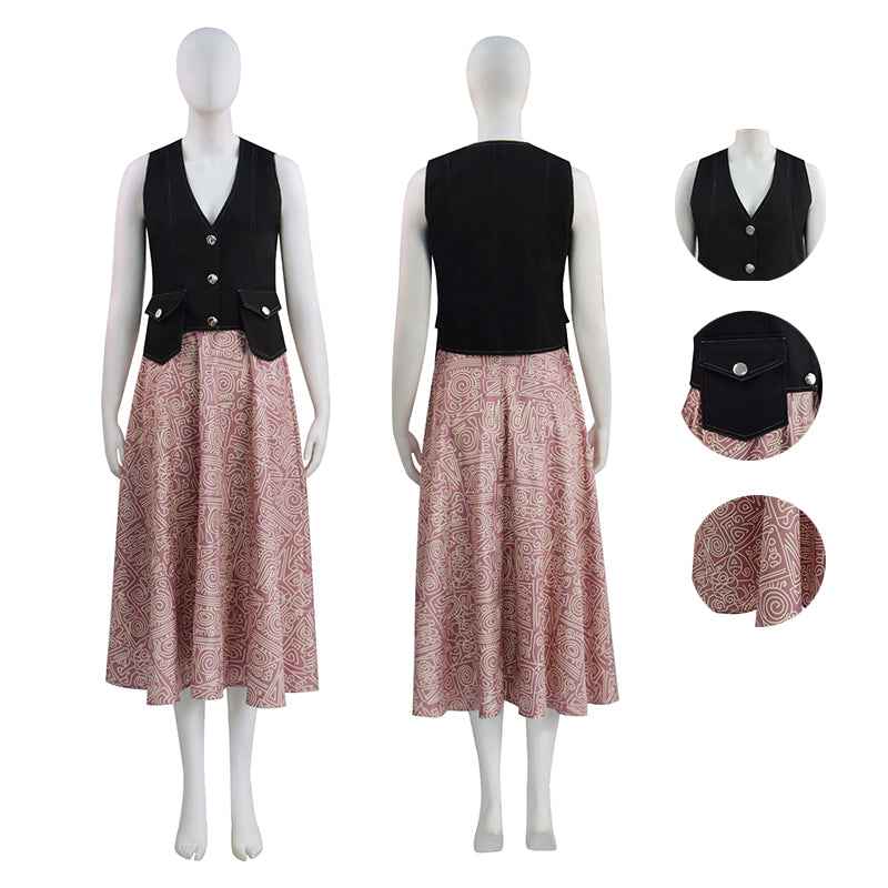 The Hunger Games Lucy Gray Baird Cosplay Costume Fancy Dress Halloween Outfit