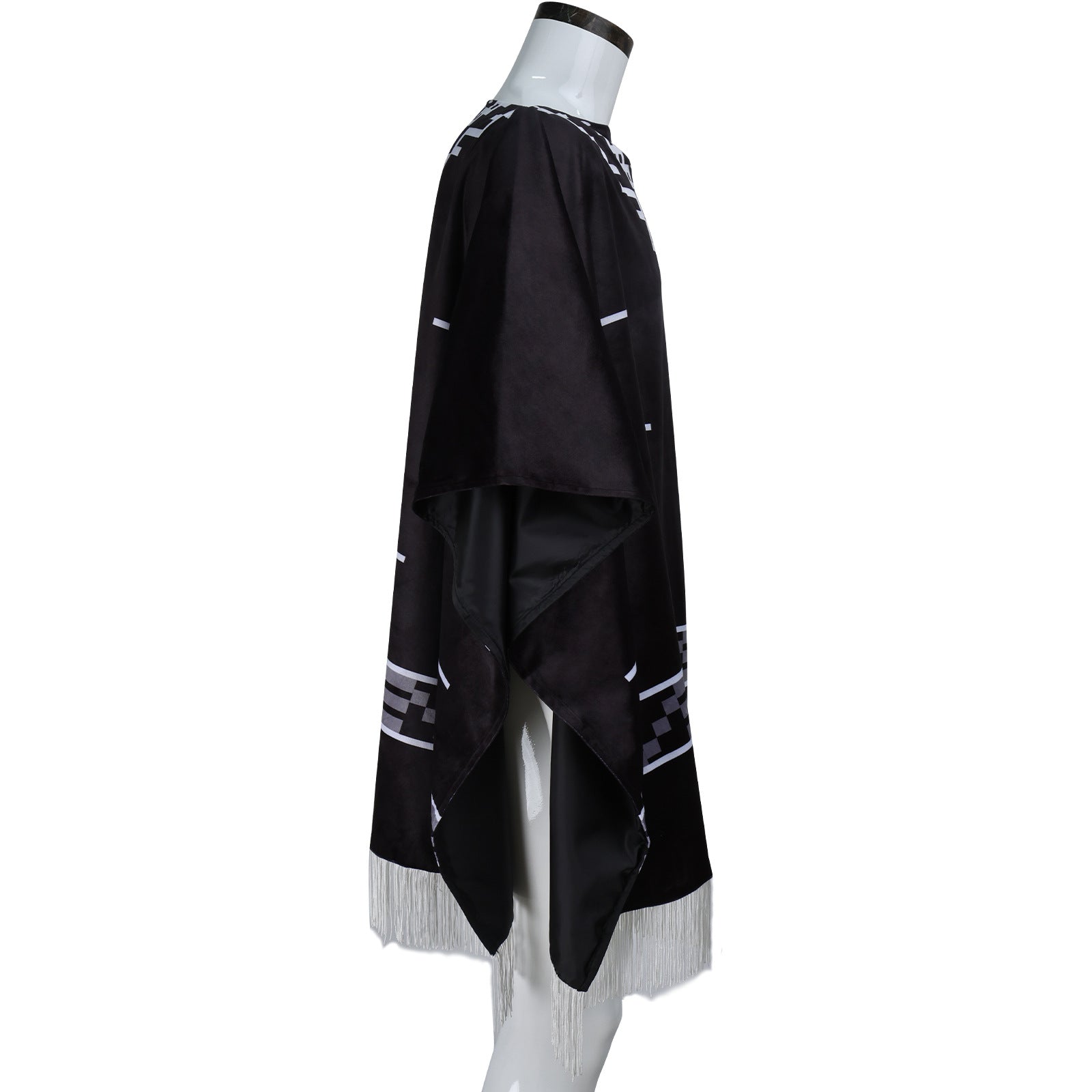 A Fistful of Dollars Clint Eastwood Cosplay Costume Black Cape With Hat