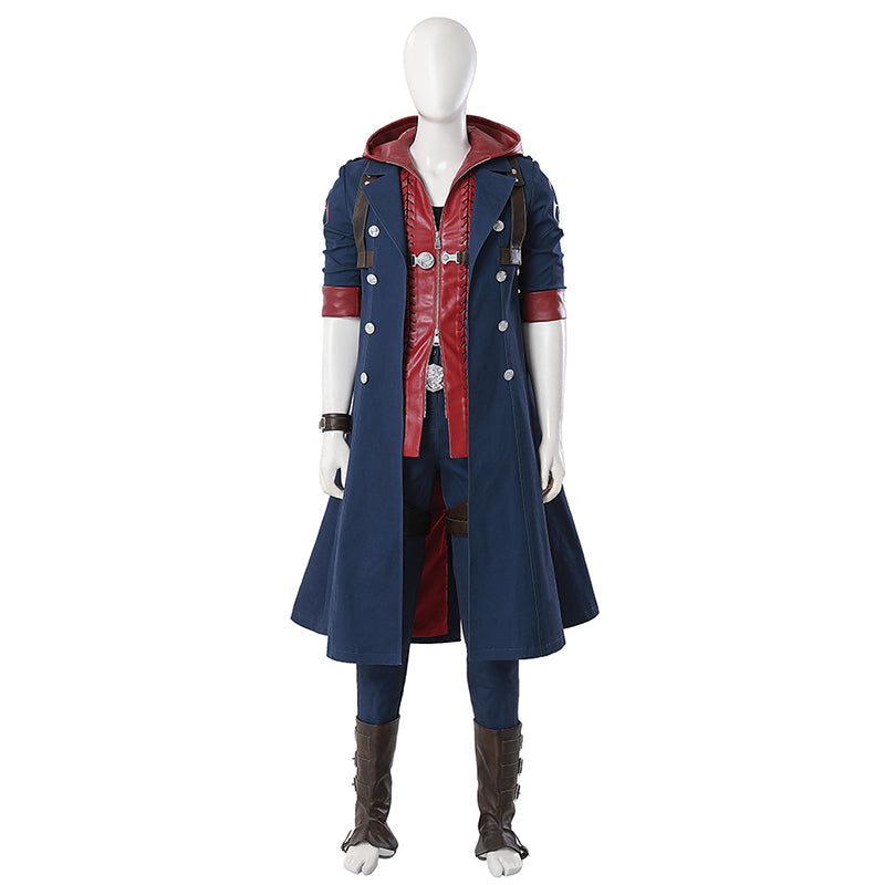 Nero Cosplay Devil May Cry 4: Nero Cosplay Costume Halloween Outfit Full Set