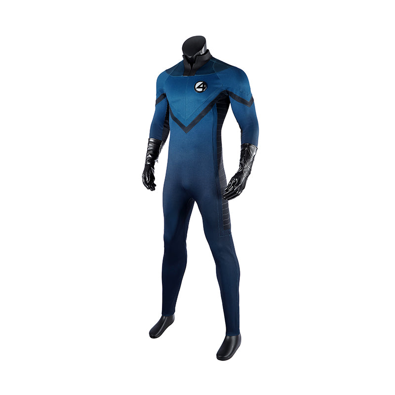 Fantastic Four 2005 Human Torch Cosplay Costume Johnny Storm Halloween Outfit