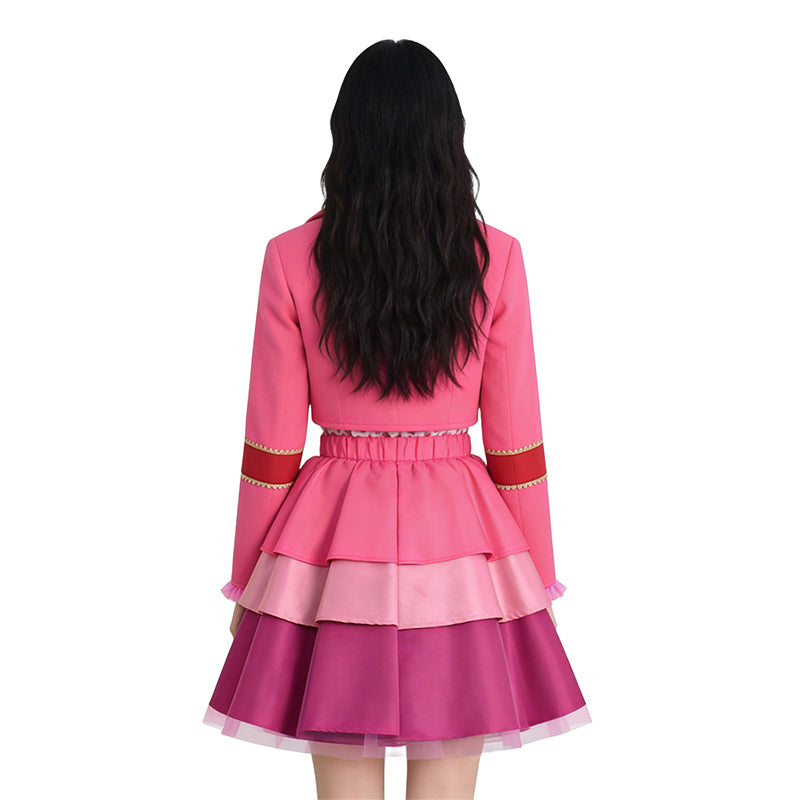 Red Descendants Jacket Outfit Descendants: Wicked Wonderland Cosplay Costume Suit