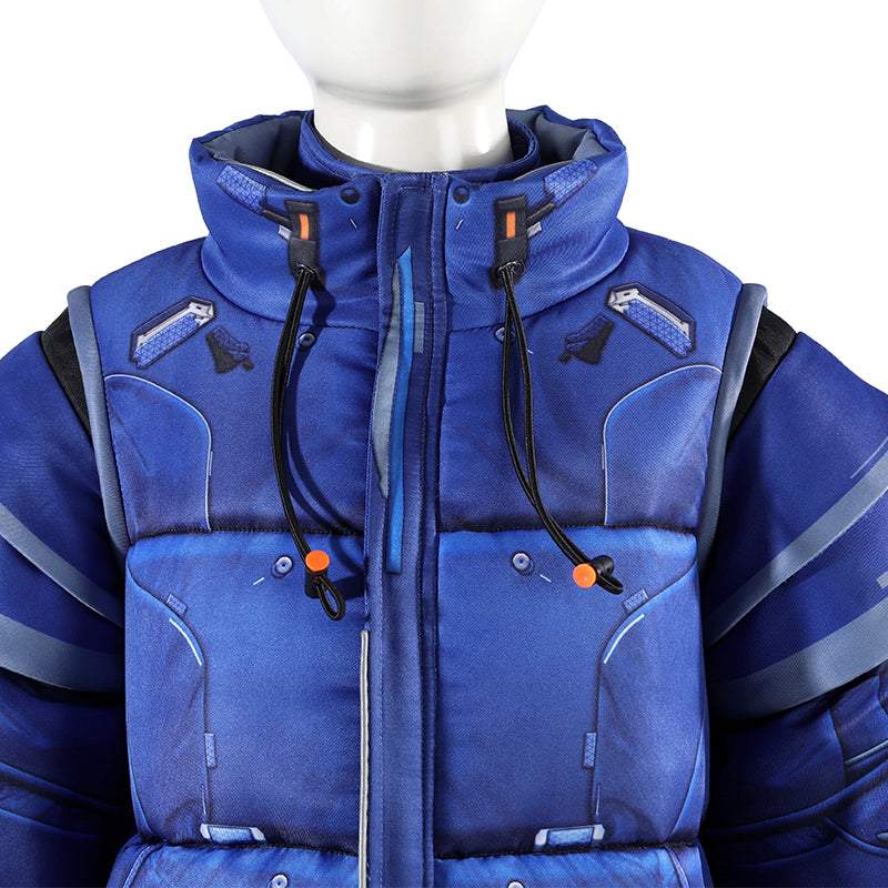 Kids Diana Cosplay Pragmata Diana Cosplay Costume Kids Padded Coat Suit