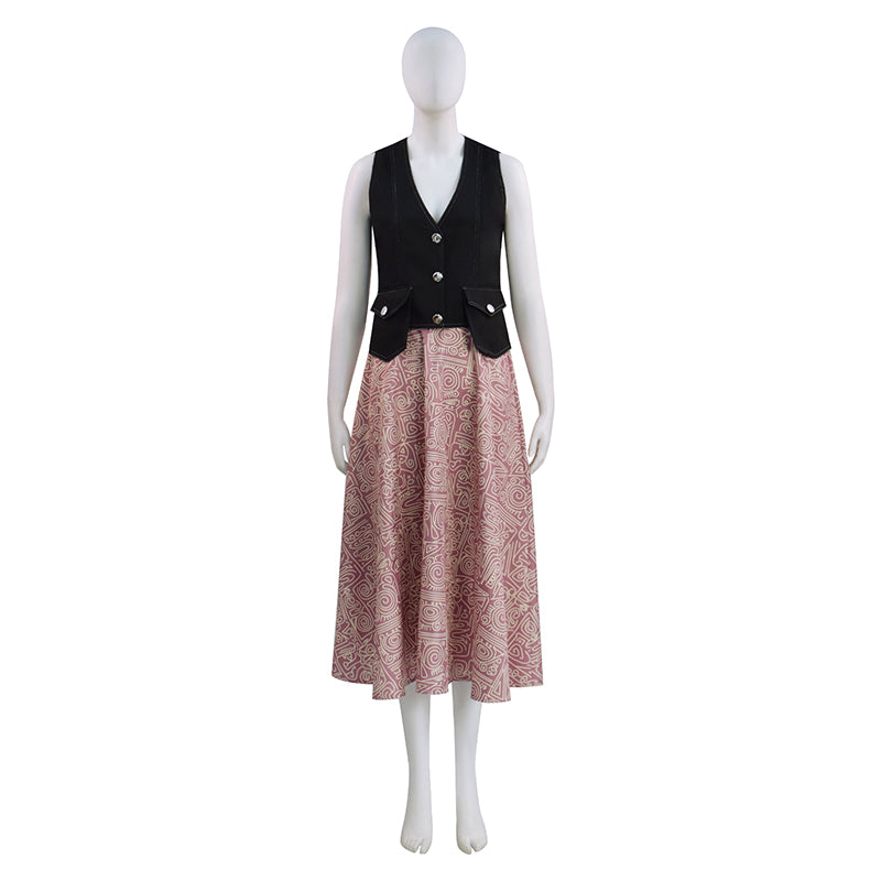 The Hunger Games Lucy Gray Baird Cosplay Costume Fancy Dress Halloween Outfit
