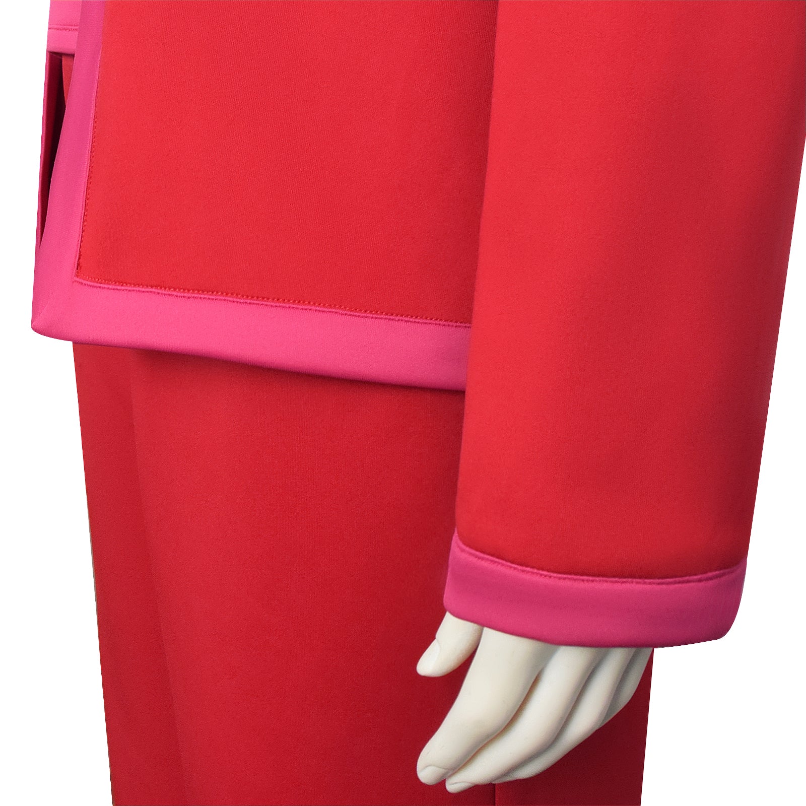 Weapons Aunt Miss Gladys Cosplay Costume Pink Halloween Outfit