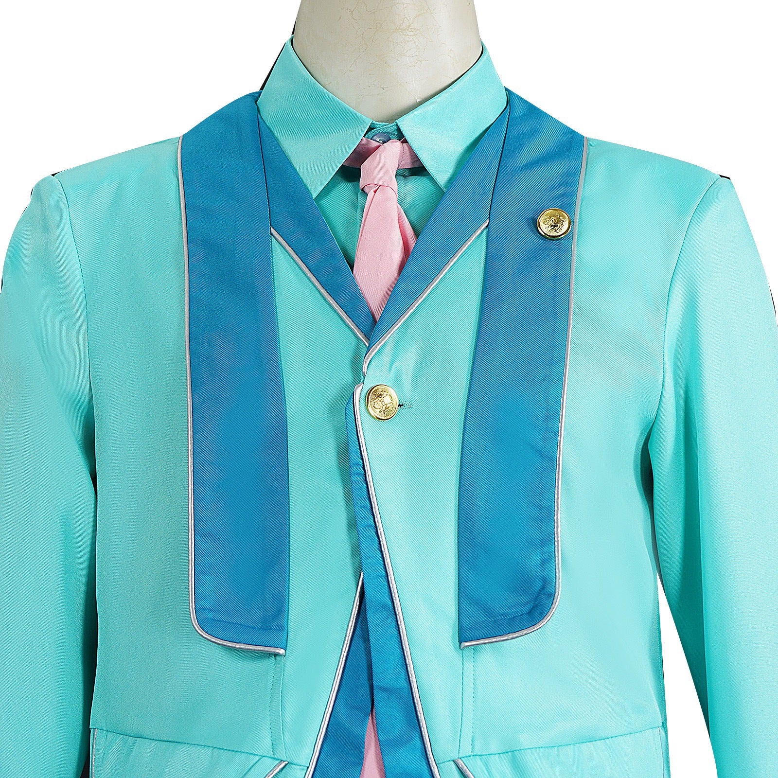 Wicked For Good Wizard Fiyero Cosplay Blue Cosplay Costume Halloween Suit