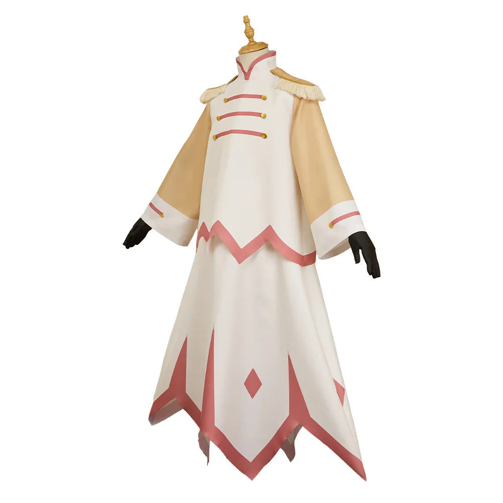 Hazbin Hotel Abel White Cosplay Costume Adult Halloween Suit
