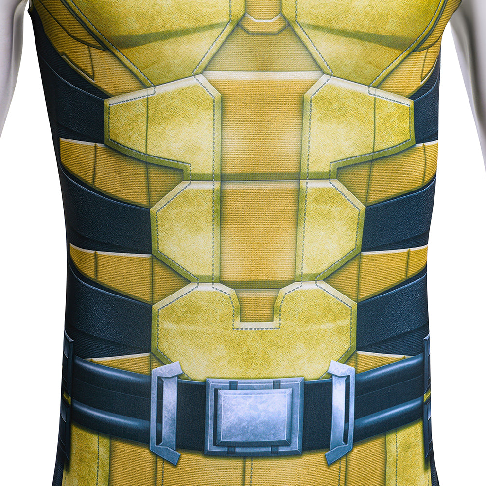 PS5 Marvel Rivals Wolverine James Logan Howlett Cosplay Costume Halloween Jumpsuit