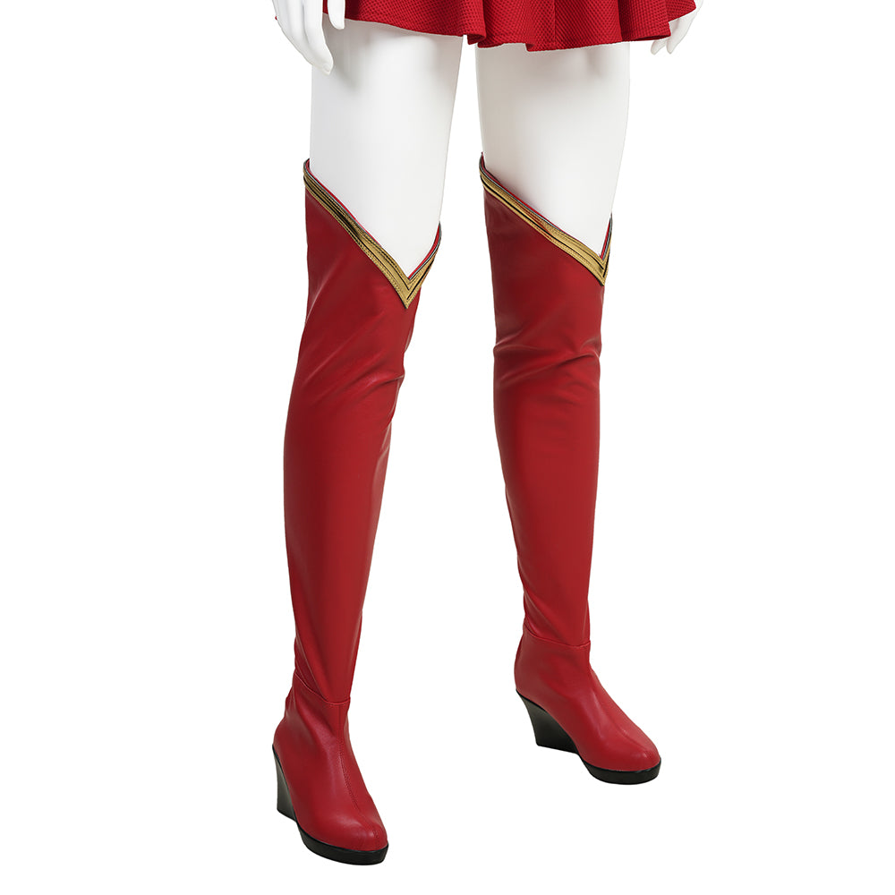 Ver 2 2026 Superhero Legacy Girl of Steel Supergirl Cosplay Costume Kara Zor-El Outfit
