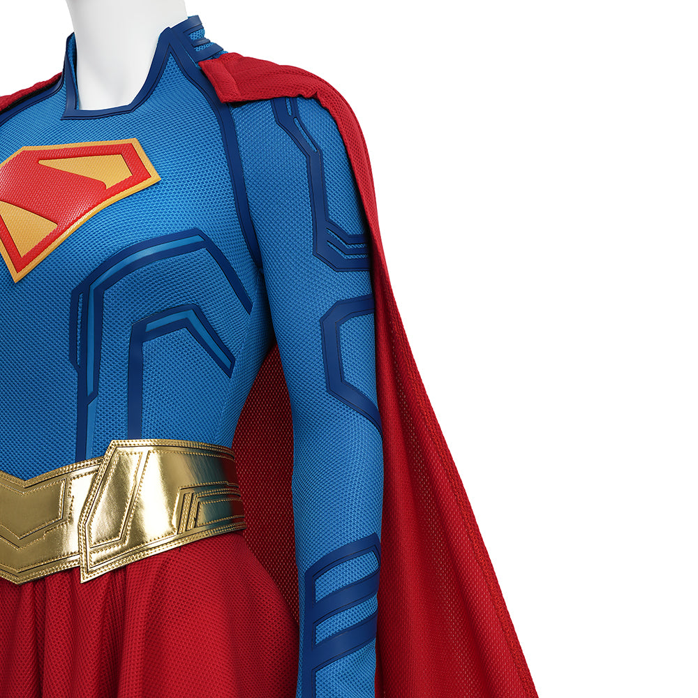 Ver 2 2026 Superhero Legacy Girl of Steel Supergirl Cosplay Costume Kara Zor-El Outfit