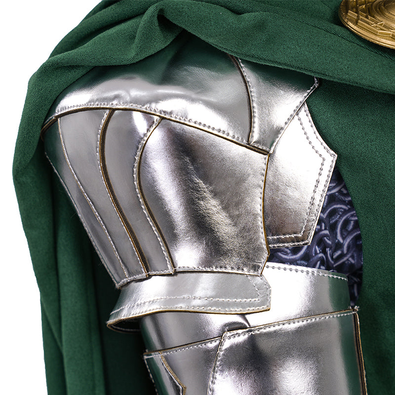 Doctor Doom Woman's Cosplay Costume Dr. Victor von Doom Halloween Outfit