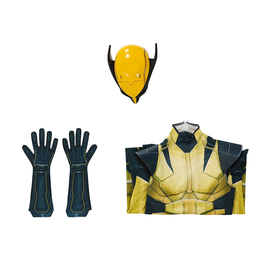 PS5 Marvel Rivals Wolverine James Logan Howlett Cosplay Costume Halloween Jumpsuit
