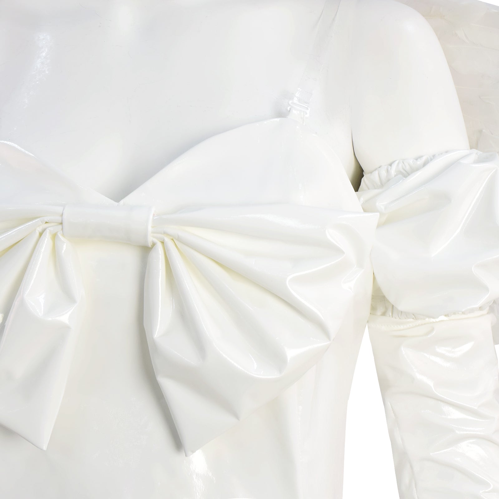 Alien Stage Sua Cosplay Costume White Leather Halloween Suit