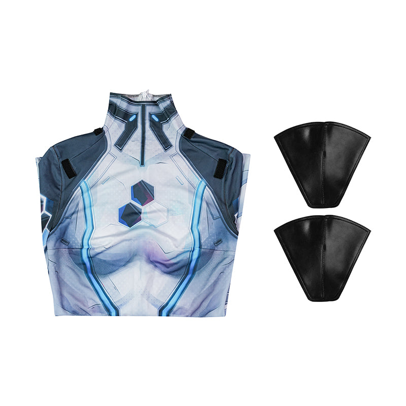 Marvel Rivals Sue Invisible Woman Future Foundation Cosplay Costume FF Jumpsuit