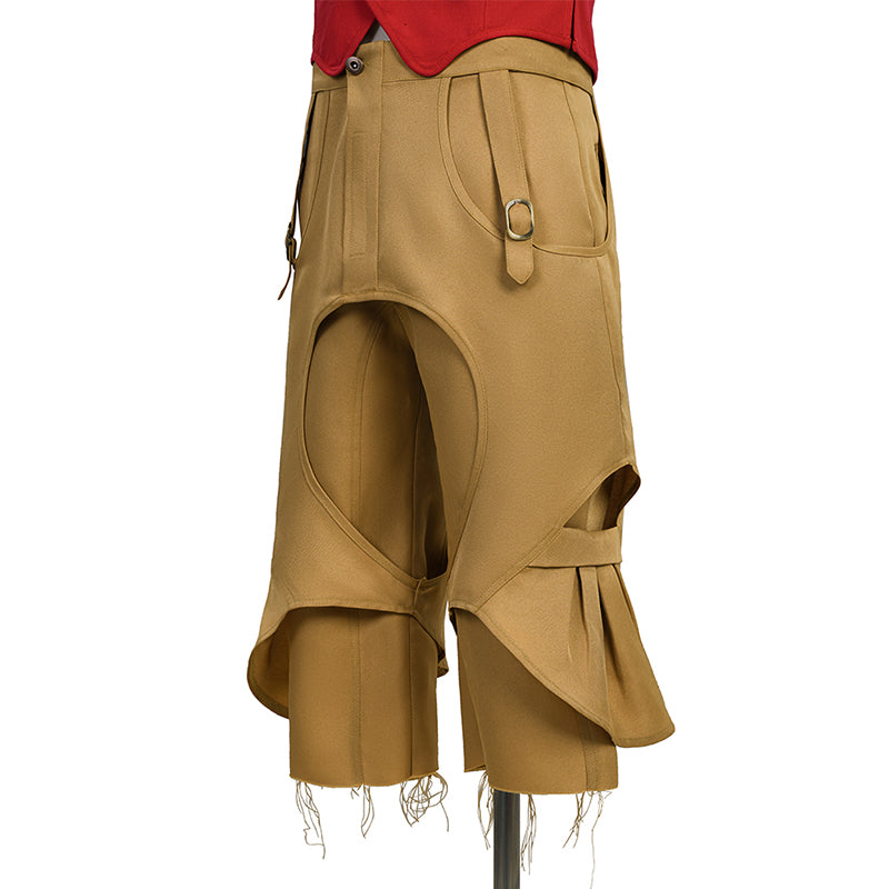One Piece Live Action Season 2 Luffy Cosplay Costume Halloween Carnival Outfit