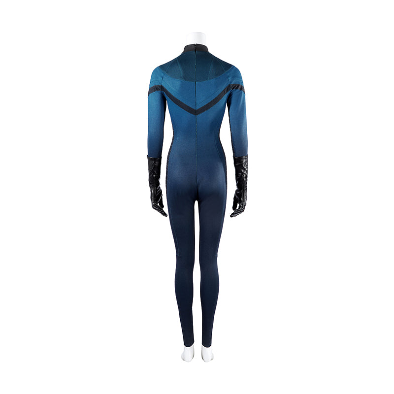 Fantastic Four 2005 Invisible Woman Cosplay Costume Susan Storm Halloween Outfit