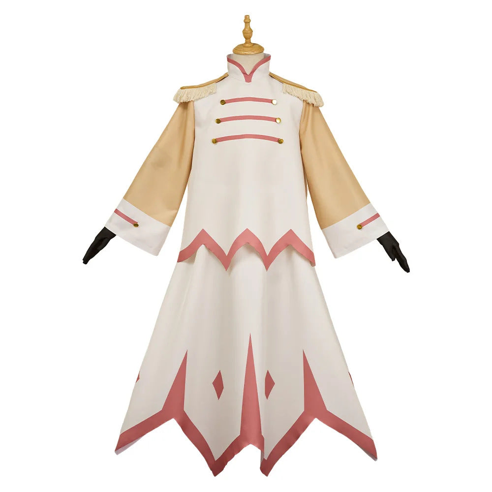 Hazbin Hotel Abel White Cosplay Costume Adult Halloween Suit