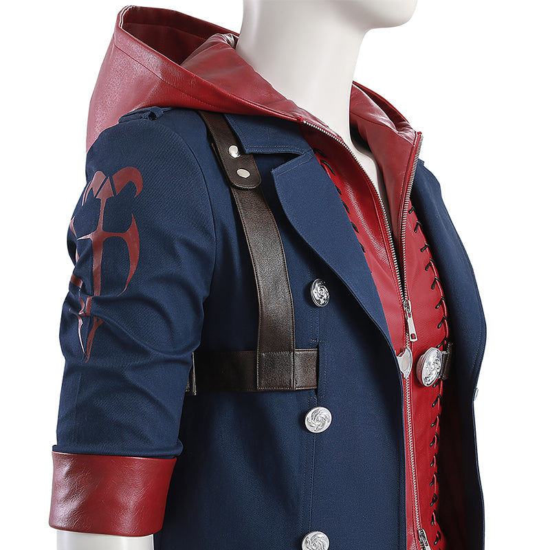 Nero Cosplay Devil May Cry 4: Nero Cosplay Costume Halloween Outfit Full Set